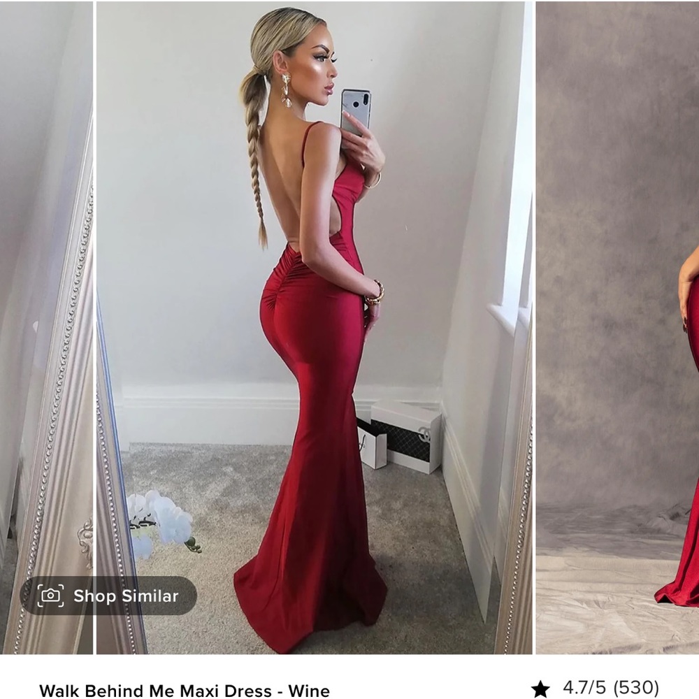 FASHION NOVA PROM DRESS